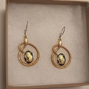Snake earrings